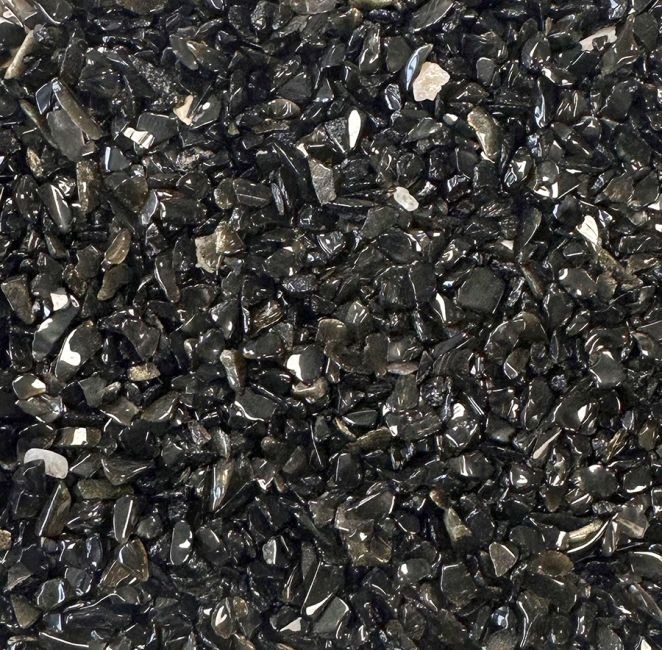 Schegge di pietra naturale di ossidiana nera A 3-5 mm 500 g