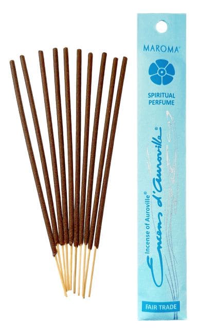 Profumo spirituale di incenso Auroville 5x 10 bastoncini