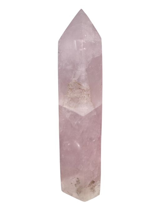 Quarzo rosa obelisco lucido 1.079grs