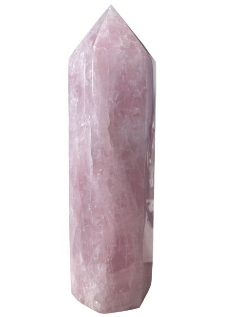 Quarzo rosa obelisco lucido 1.320gr