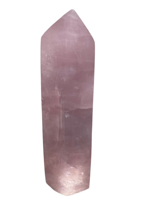 Quarzo rosa obelisco lucido 1.627grs