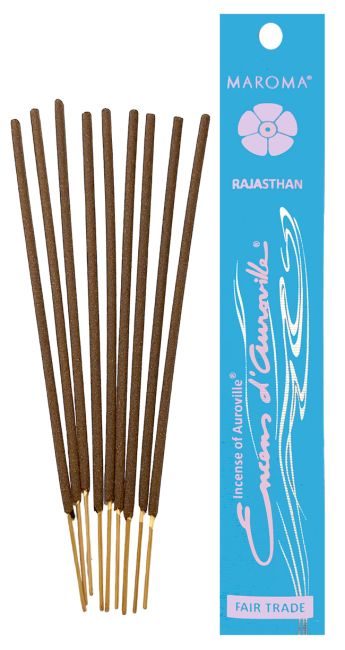 Auroville Rajasthan Incenso 5x 10 Bastoncini