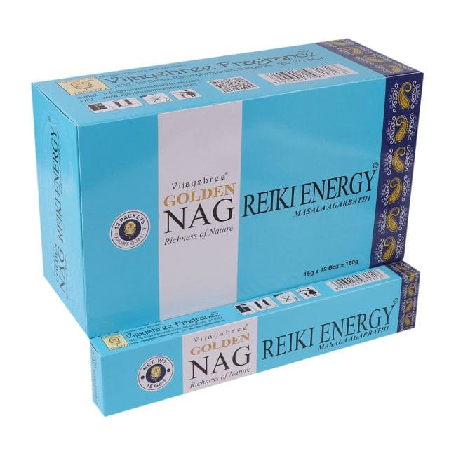 Incenso Vijayshree Golden Nag Reiki Energy 15g