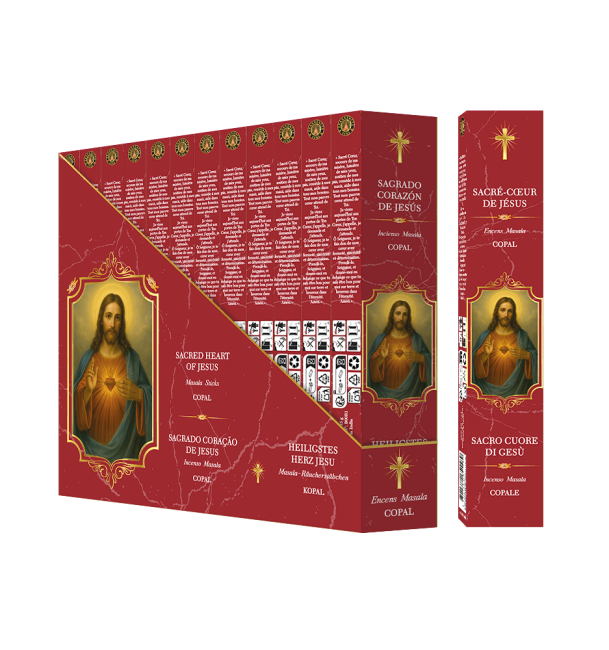 incenso ad Incenso Fragrances & Sens Sacro Cuore di Gesù Masala 15g