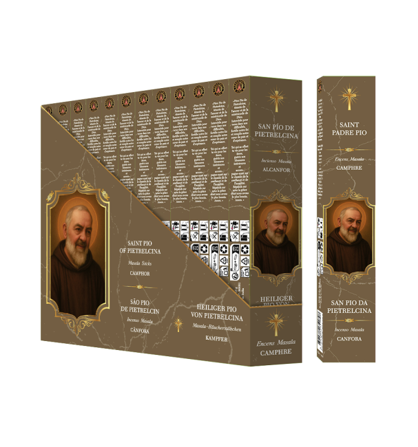 Incenso Fragrances & Sens Padre Pio Masala 15g