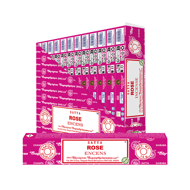incenso ad Incenso Satya Rose 15g