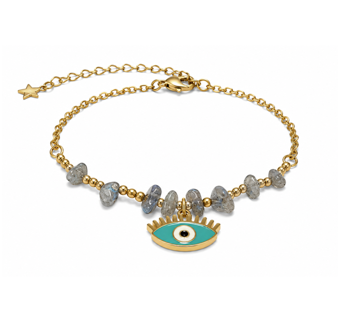 Bracciale di Protezione in Labradorite A – Malocchio