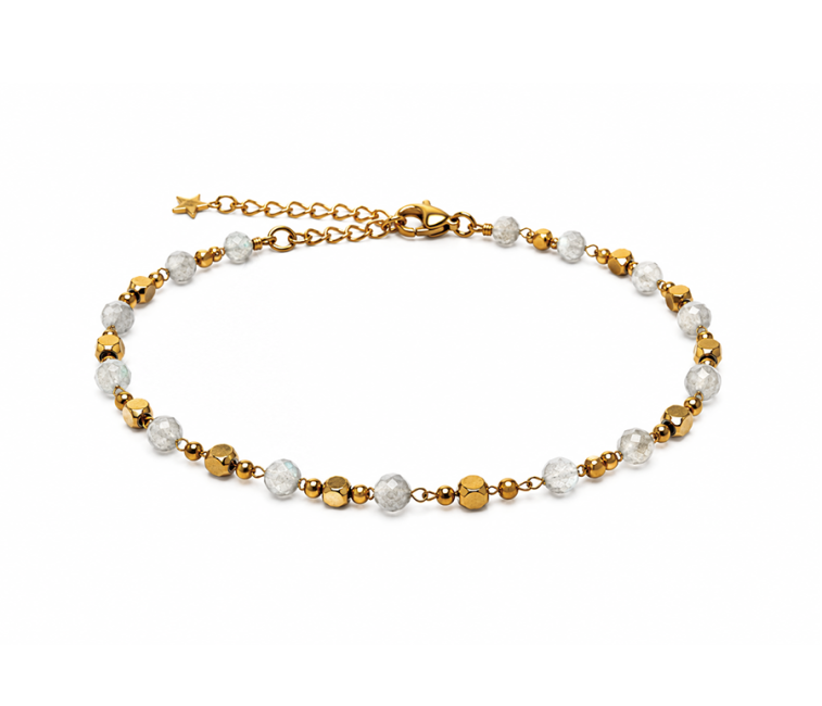incenso ad Bracciale energetico in labradorite AA – Perline dorate|it