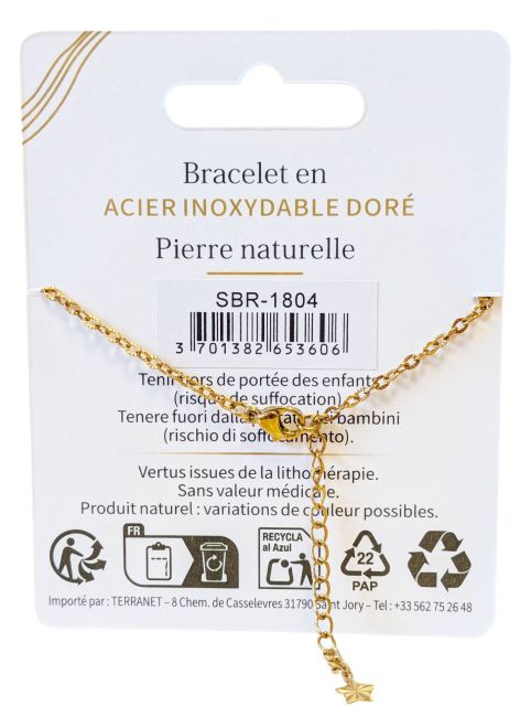 incenso ad Bracciale Energia in Quarzo Rosa A – Frammenti di Pietra|it