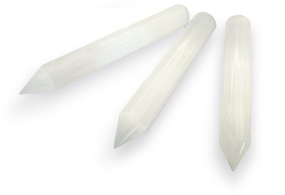 Puntatore per massaggio selenite