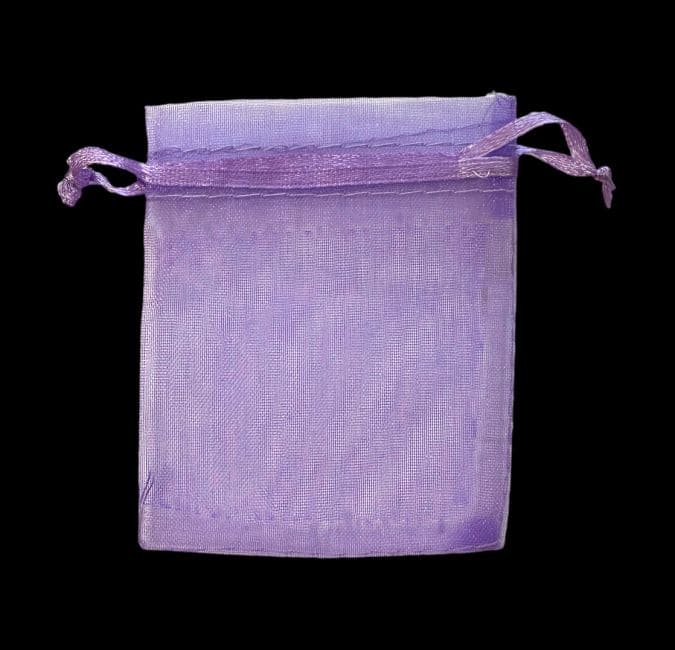 Sacchetti Organza 7x9cm Viola Chiaro (Confezione da 100 pezzi)