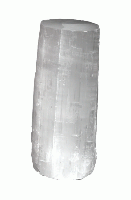 Lampada cilindrica in selenite 3-4 kg