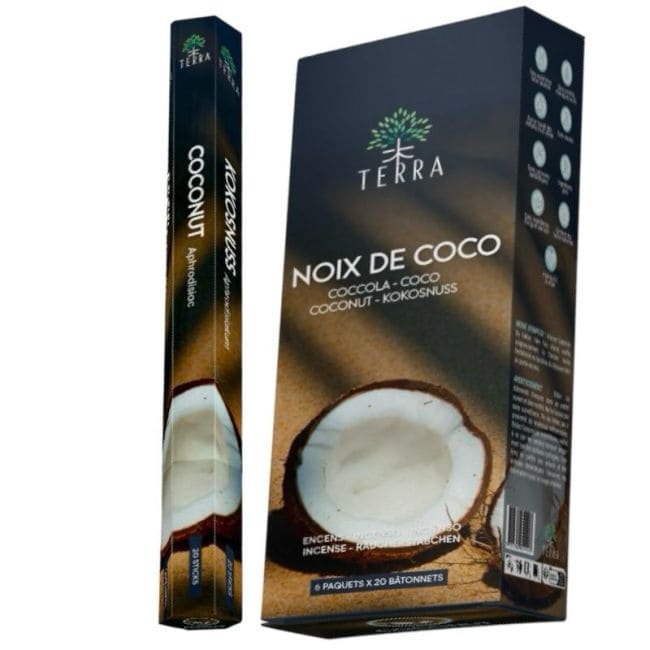 Terra Incenso Cocco Hexa senza carbone