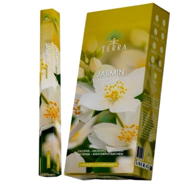 Incenso Terra Jasmine Hexa senza carbone 30gr