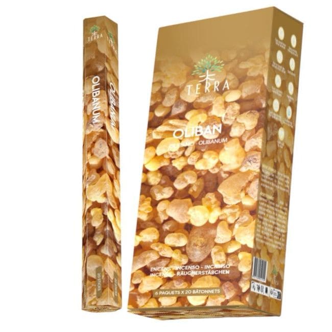 Incenso Terra Olibano Hexa senza carbone 30gr