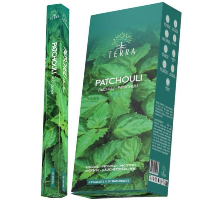 Incenso Terra patchouli hexa senza carbone 30gr