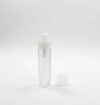 Flacone in vetro satinato con dosatore a pompa, 100 ml