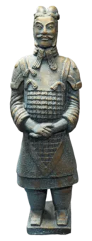 Statua in bronzo imitazione generale di alta qualità 35 cm