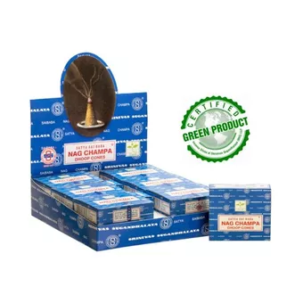 Incenso Satya Nag Champa in Coni 24g