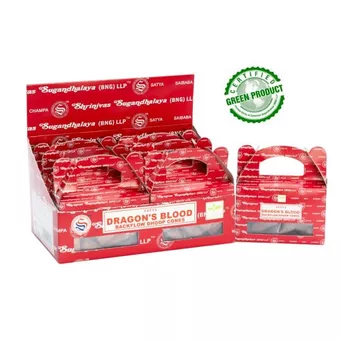 Coni d’incenso backflow Satya Sangue di Drago 24 coni