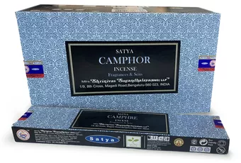 Incenso Satya Fragrances & Sens Canfora Masala 15g