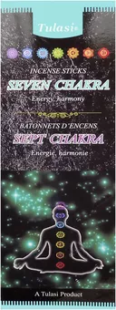 Incenso Hexa Tulasi Sarathi Sette Chakra 20g