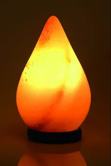 Lampada di sale a goccia lucidata 2-3 kg