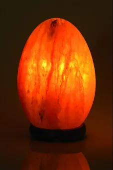 Lampada di sale a forma di uovo XL 32 cm 6 kg