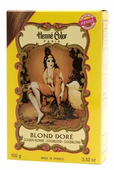 Confezione da 6 hennè color biondo dorato 100g