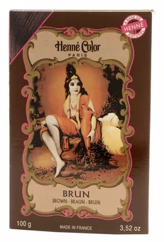Confezione da 6 colori all'henné marrone da 100 g