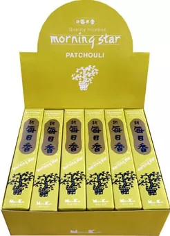 Incenso Giapponese Morning Star Patchouli 50 Bastoncini