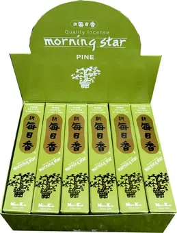 Incenso Giapponese Morning Star Pino 50 Bastoncini