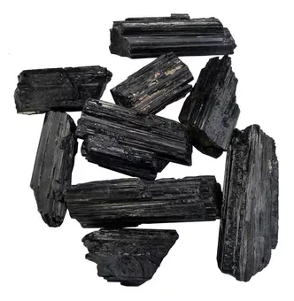 Tormalina Nera Schorl Cattedrale AA Grezza – Confezione 1 kg