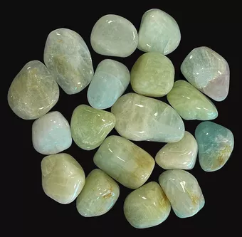 Pietre barilate Aquamarina A 2-3cm 250g
