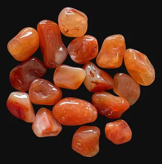 Pietre barilate Cornaline Malawi A da 250g