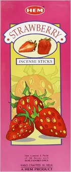 Incenso Hem Strawberry Hexa 20 g
