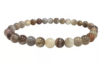 Bracciale Agata Botswana AA perles 6mm