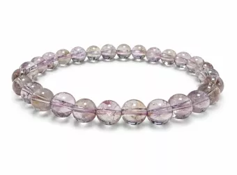Bracciale in Ametrino Bolivia AA perle 6-7mm