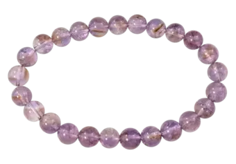 Bracciale in Ametrino Bolivia AAA perle 8-9mm