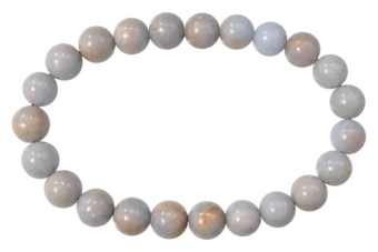 Bracciale Angelite perles 8mm