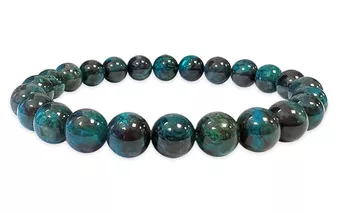 Bracciale Chrysocolla South Africa perle AAA 7.5-8.5mm