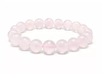 Bracciale Calcite Rosa AA perle 10mm
