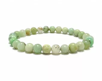 Bracciale in Crisoprasio AA perle 6-7mm