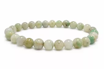 Bracciale in Smeraldo A perle 6-7mm