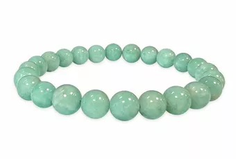 Bracciale Esmeralda AAAA perline 7.5-8.5mm