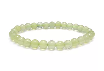 Bracciale in Giada Cinese A Perle 6 mm