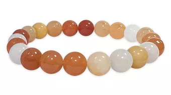 Bracciale Jade multicolore perles 8mm