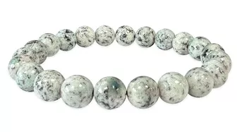Bracciale diaspro K2 perline 7-8mm