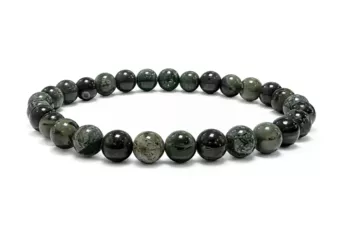Bracciale in Diaspro Kambaba A Perle 6-7 mm