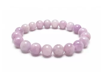 Bracciale in Kunzite A+ Perle 10-11 mm